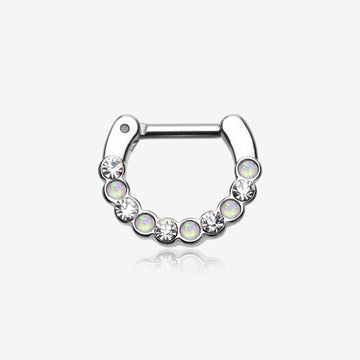 Opal Paradigm Septum Clicker-Clear Gem